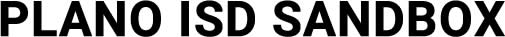 Plano ISD Sandbox