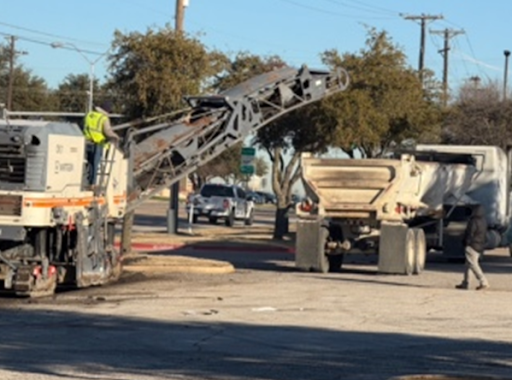 Asphalt Work Starting - 1/23/2025