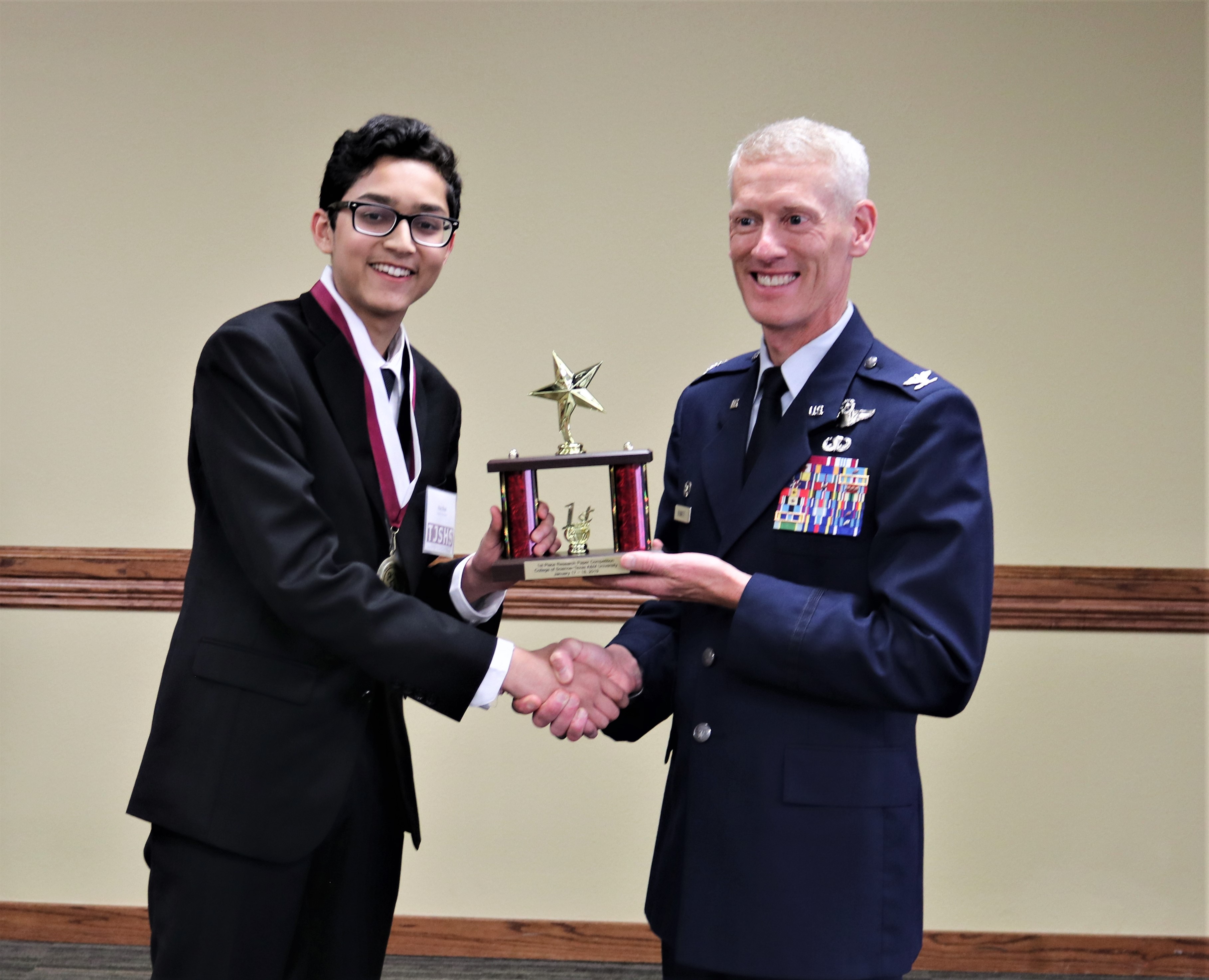Alay Shah, first place